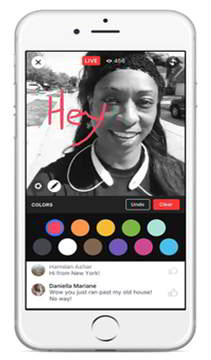 Filters on Facebook Live