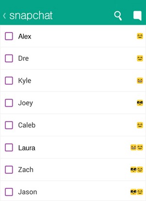 Snapchat friend emoji